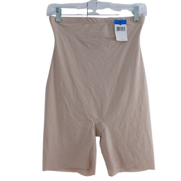 NEW Maidenform Light Control High-Waist Thigh Slimmer Tan bige Size XL DM2561 - Picture 1 of 5